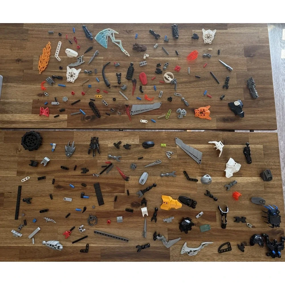 LEGO BIONICLE Hero Factory Bulk Lot of 200+ Parts Pieces 11 oz. SEE PICTURES!